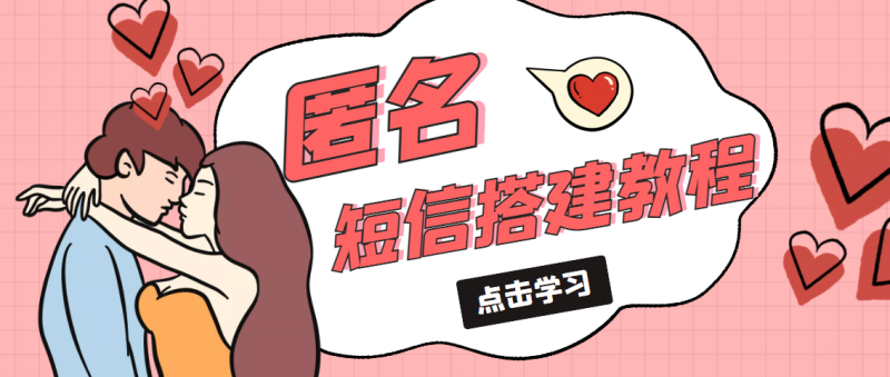 冷门月入过万的匿名短信项目搭建教程【网站源码+网站搭建视频教程】-天行资源库