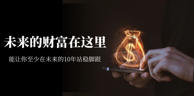 某收费文章《未来的财富在这里》能让你至少在未来的10年站稳脚跟-天行资源库