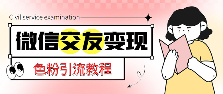 微信交友变现项目，吸引全网LSP男粉精准变现，小白也能轻松上手，日入500+-天行资源库