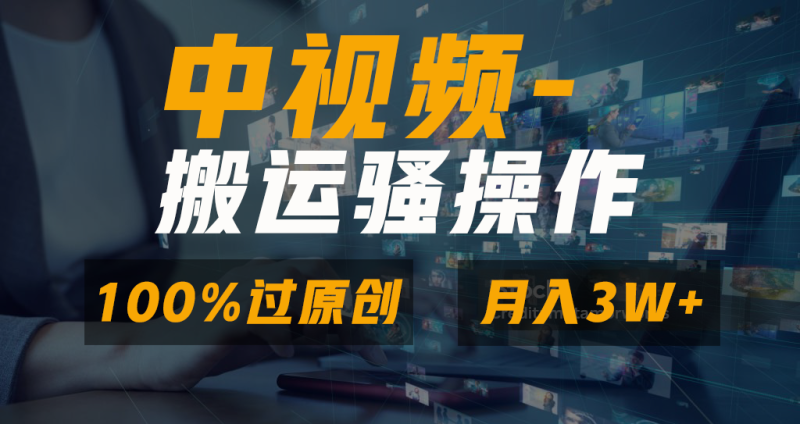 无脑双重去重原创视频，100%中视频+视频号分成计划，一键多平台发布小白…-天行资源库