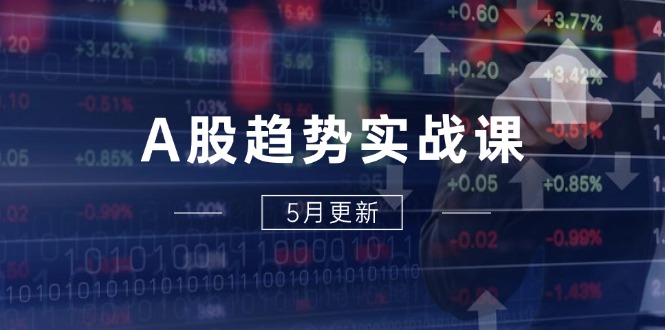 A股趋势实战课：主力动向+政策红利，2025全年策略5月更新-天行资源库