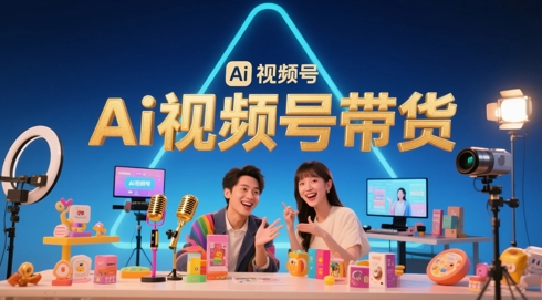 风口已至！AI视频号带货轻松月入过1W，99%的普通人却卡在内容制作门槛-天行资源库