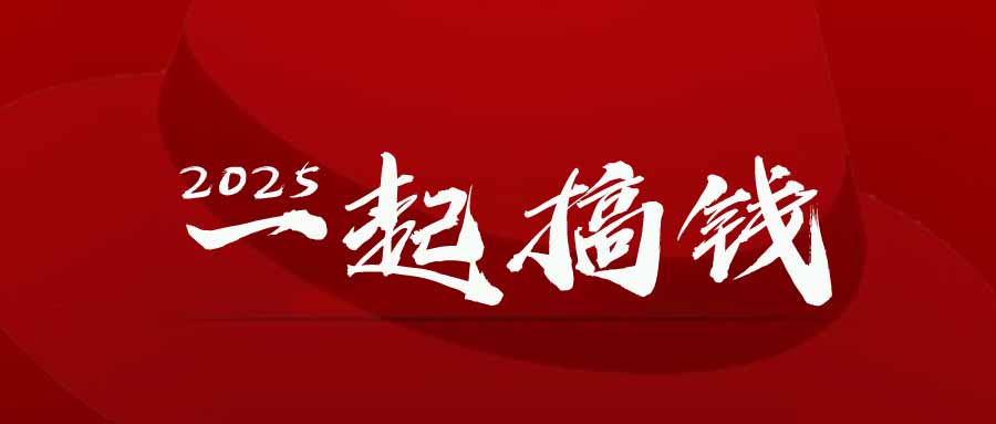 2025年，请“不择手段”去搞钱!-天行资源库