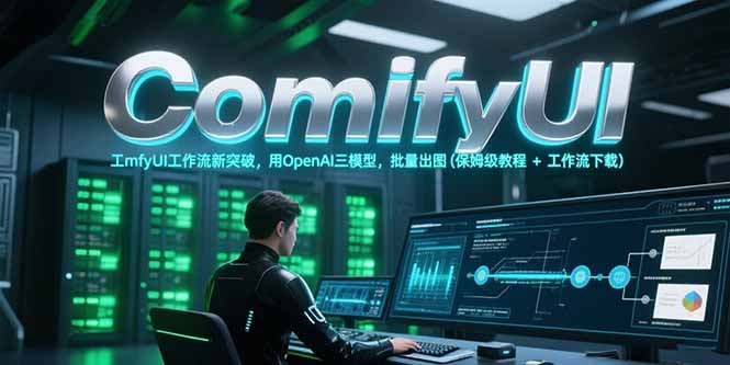 ComfyUI工作流新突破，用OpenAI三模型，批量出图(保姆级教程+工作流下载-天行资源库