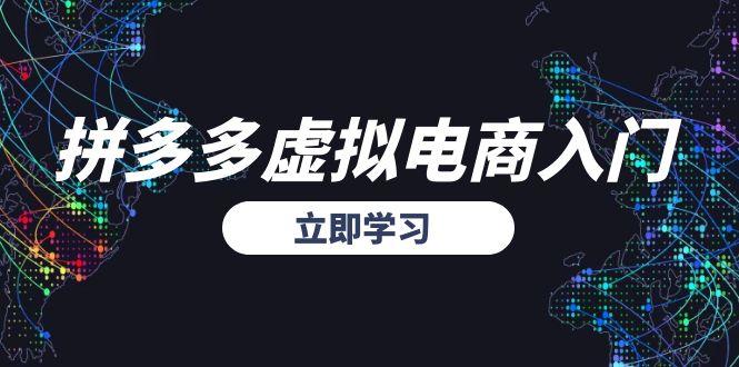 拼多多虚拟电商入门，精准选品方法论，无货源模式起盘技巧-天行资源库